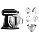 Кухонный комбайн KitchenAid Artisan 4,8 л 5KSM175PSEOB с откидным блоком черный
