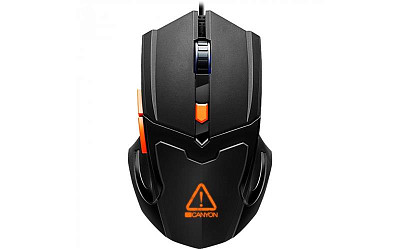 Мышь Canyon Vigil CND-SGM02RGB Black/Orange