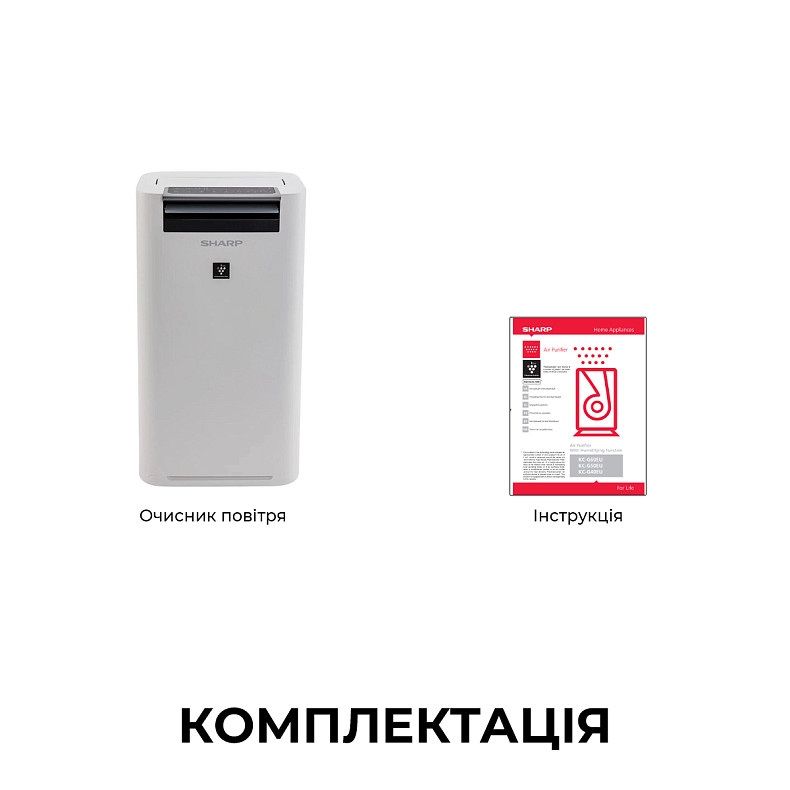 Воздухоочиститель Sharp KC-G40EUW