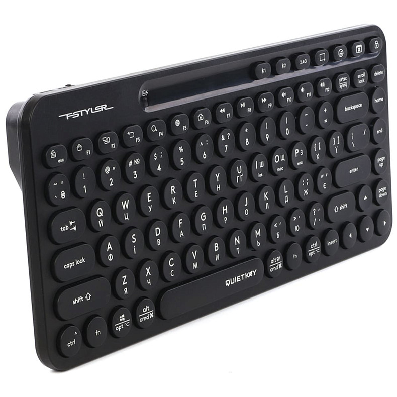 Клавіатура A4Tech Fstyler FBK36C AS, quiet key (Black)