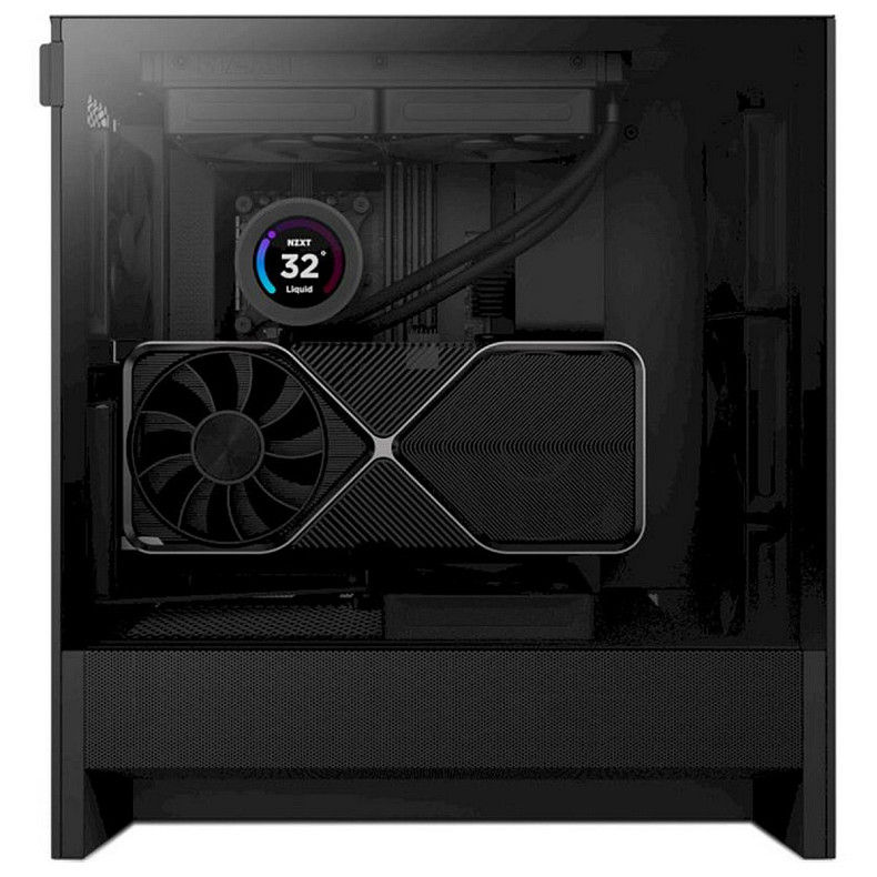 Корпус NZXT H5 Flow Black (CC-H52FB-01)