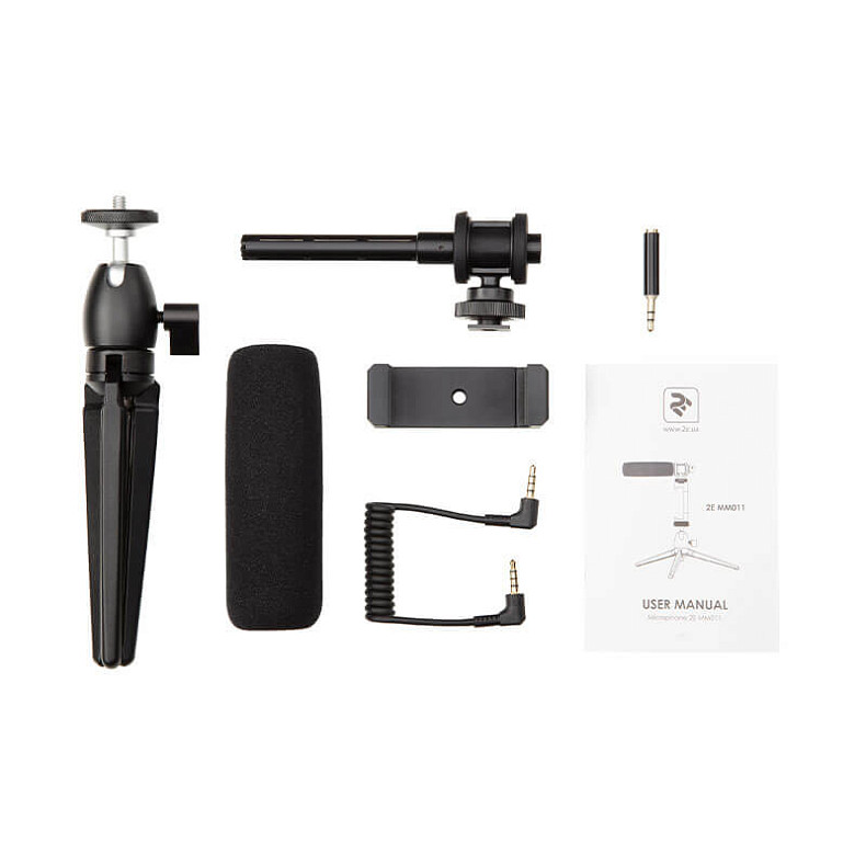 Микрофон с триподом 2E Maono MM011 Vlog KIT (2E-MM011)