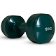 Гантель виниловая Stein 10 кг/ шт / зеленая