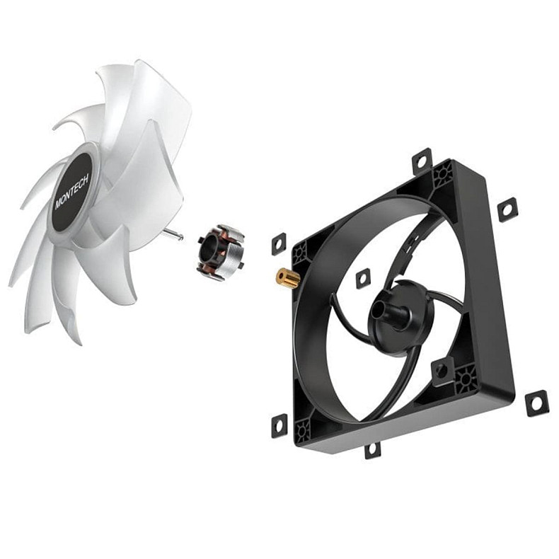 Вентилятор Montech 120MM GF120 PWM BLACK
