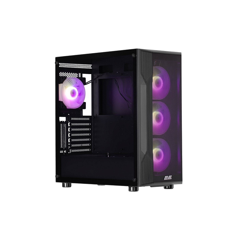 Корпус 2E Gaming Splendor G4301, без БП, 2xUSB 3.0, 1xUSB Type-C, 4x120mm ARGB, controller with remote