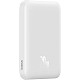 УМБ Baseus Magnetic Wireless Mini Air 6000mAh 20W PD,QC, USB-C In/Out, Qi-15W White