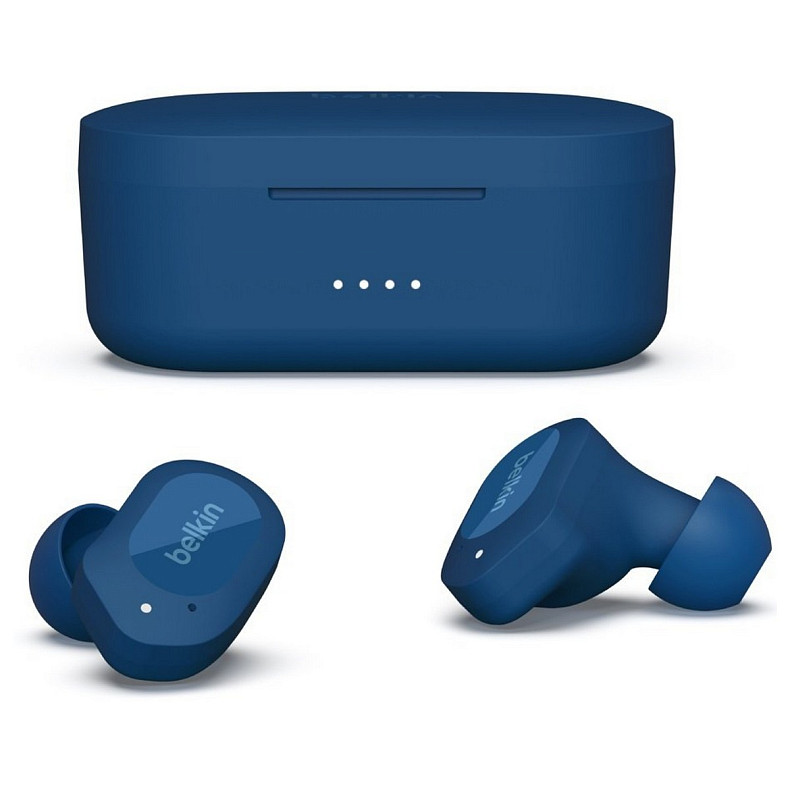 Навушники Belkin Soundform Play True Wireless, синій