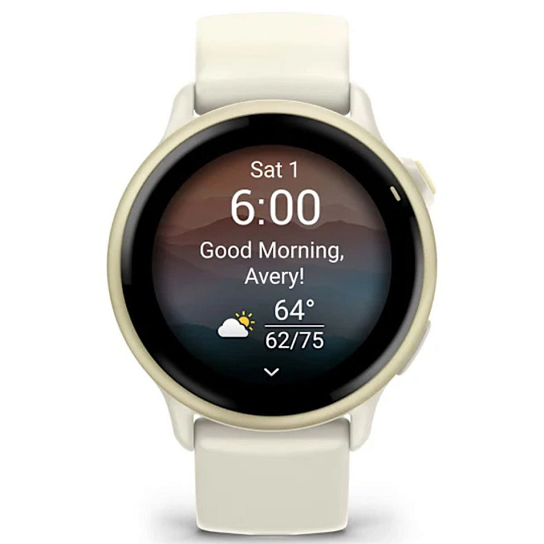 Спортивные часы Garmin Vivoactive 6 Lunar Gold with Bone Band
