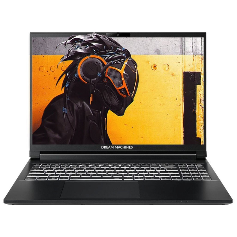 Ноутбук Dream Machines RT5050-15 15.6FHD+ IPS, AMD AI 9 HX 370, 32GB, F2TB, NVD5050-8, DOS, черный