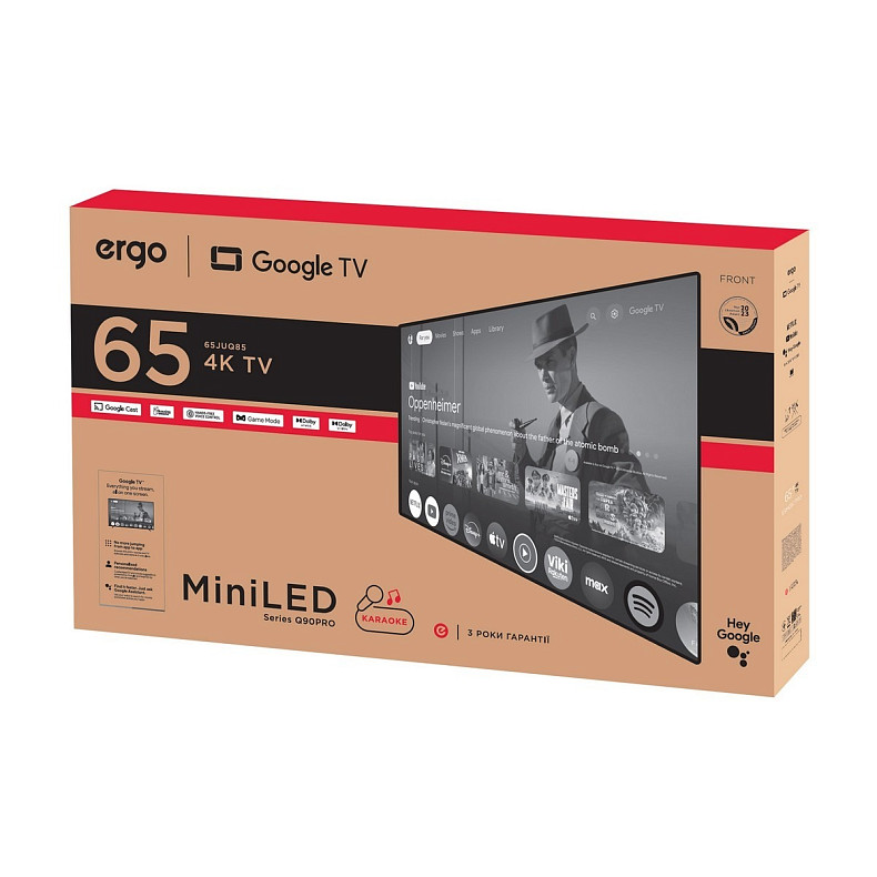 Телевизор ERGO 65MQ90PRO