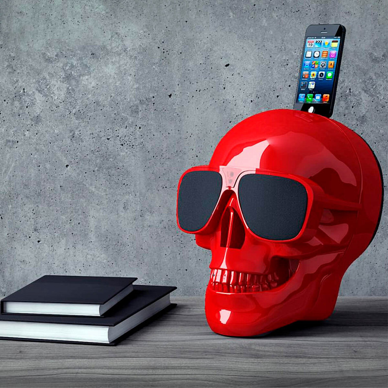 Акустика Jarre Technologies AeroSkull XS+ Glossy Red (ML80075)