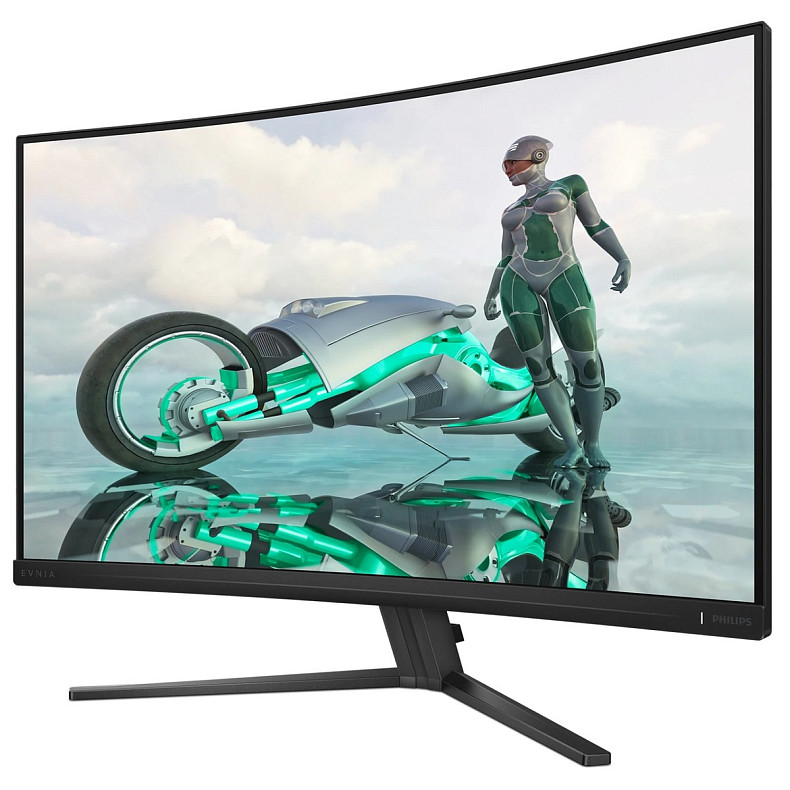 Монітор Philips 31.5" 32M2C3500L, QHD, Fast VA, 180hz, вигнутий, 2хHDMI, DP