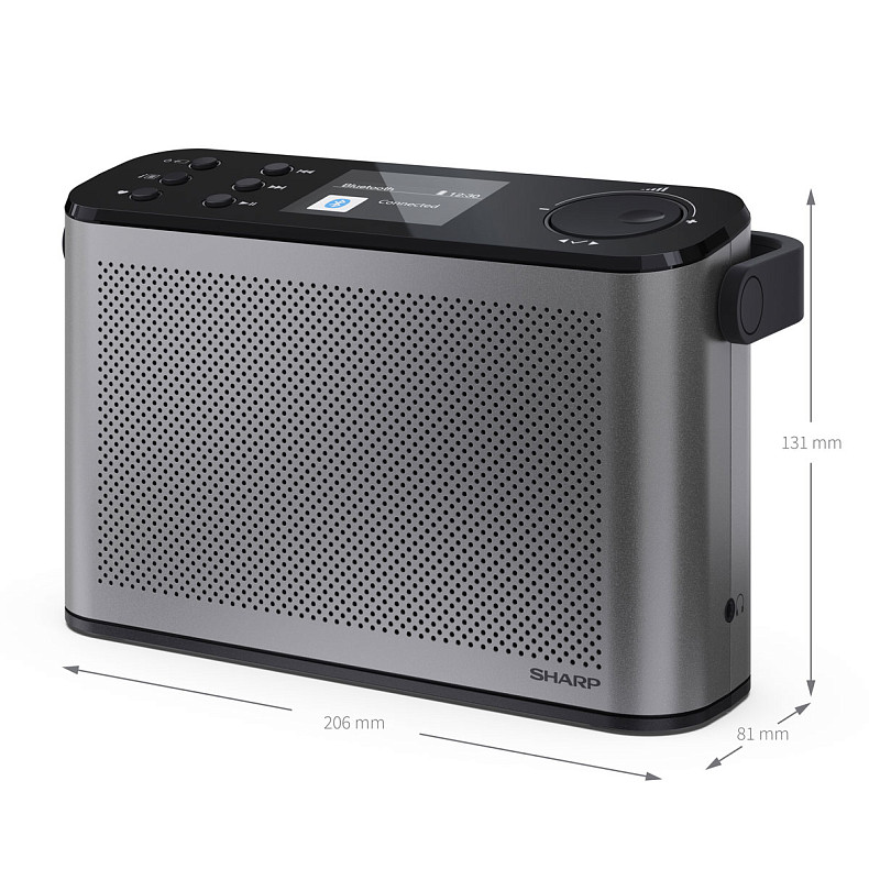 Радиоприемник Sharp DR-P540 Grey