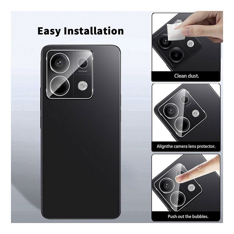 Захисне скло Dengos для Xiaomi Redmi 13C 4G Black Full Glue (DG-TGSCP-04)