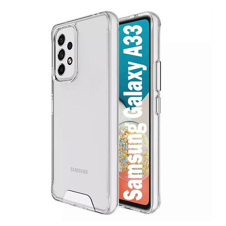 Чохол-накладка BeCover Space Case для Samsung Galaxy A33 SM-A336 Transparancy (707806)