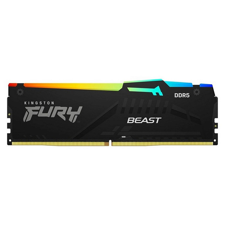 ОЗП Kingston DDR5 16GB 5600 Beast Black RGB (KF556C36BBEA-16)