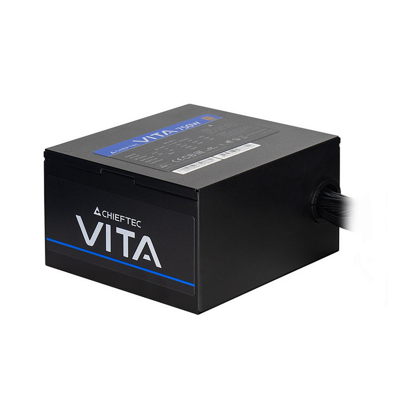 Блок питания CHIEFTEC Vita (850W), >85%, 80+ Bronze, 120мм, 1xMB 24pin(20+4), 2xCPU 8pin(4+4), 2xM