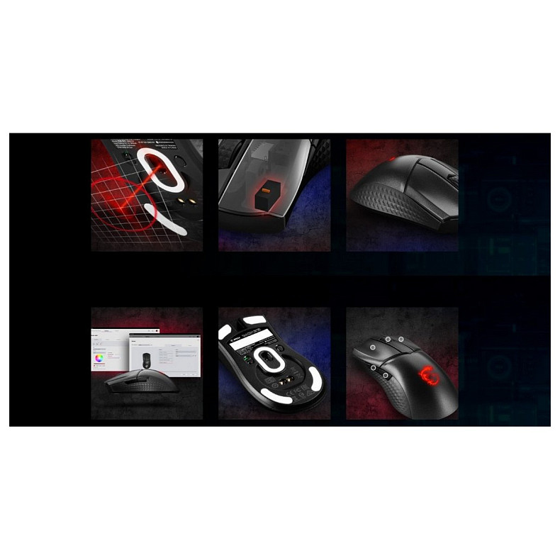 Мышка MSI Clutch GM31 LIGHTWEIGHT WIRELESS Mouse