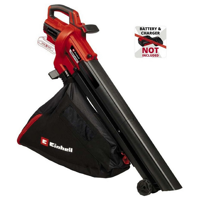 Повітродув-пилосос садовий акумуляторний Einhell VENTURRO 18/210 18В PXC 210км/год 500куб/год 45л 2.