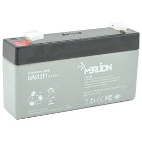 Акумуляторна батарея Merlion 6V 1.3AH (GP613F1/05996) AGM