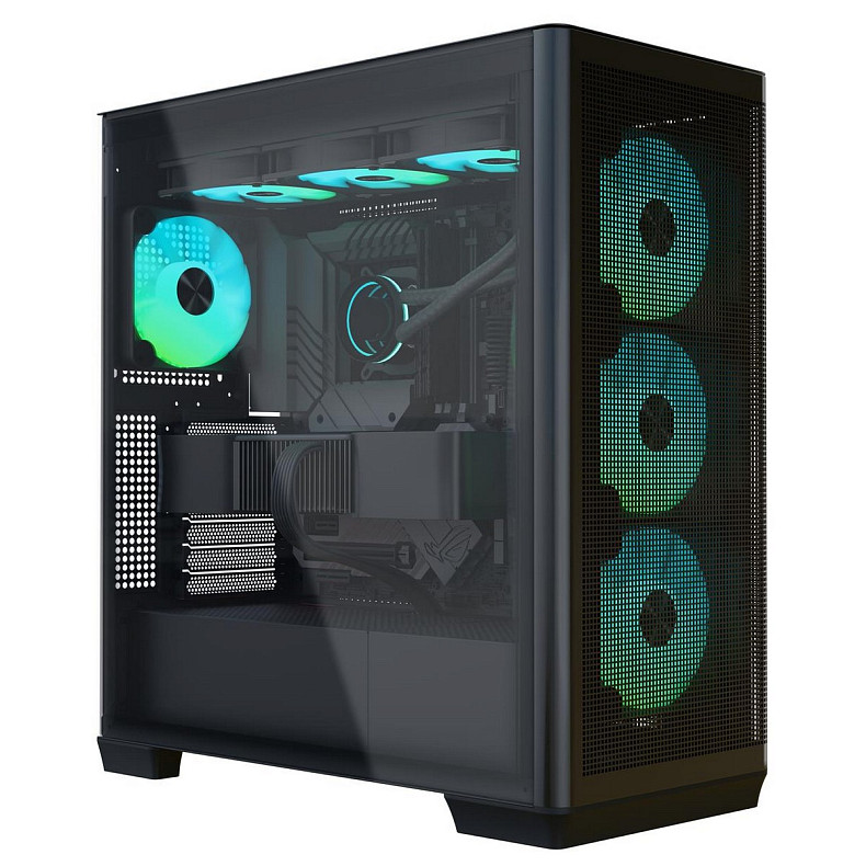 Корпус APNX Creator C1-R (APCM-CR01243.11) Black без БП