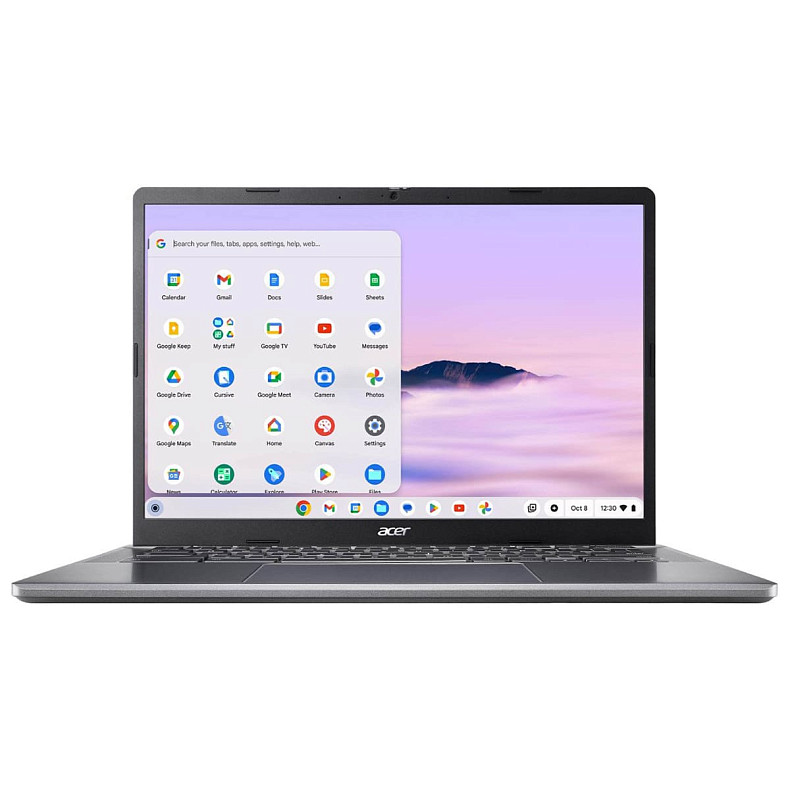 Ноутбук Acer Chromebook Plus CB514-3H 14" WUXGA IPS, AMD R5-7520C, 8GB, F512GB, UMA, ChromeOS, серый