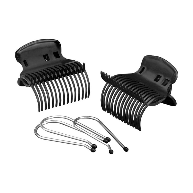 Термо бігуді Babyliss, 50Вт, 90-140 °C, кейс, кераміка, чорний