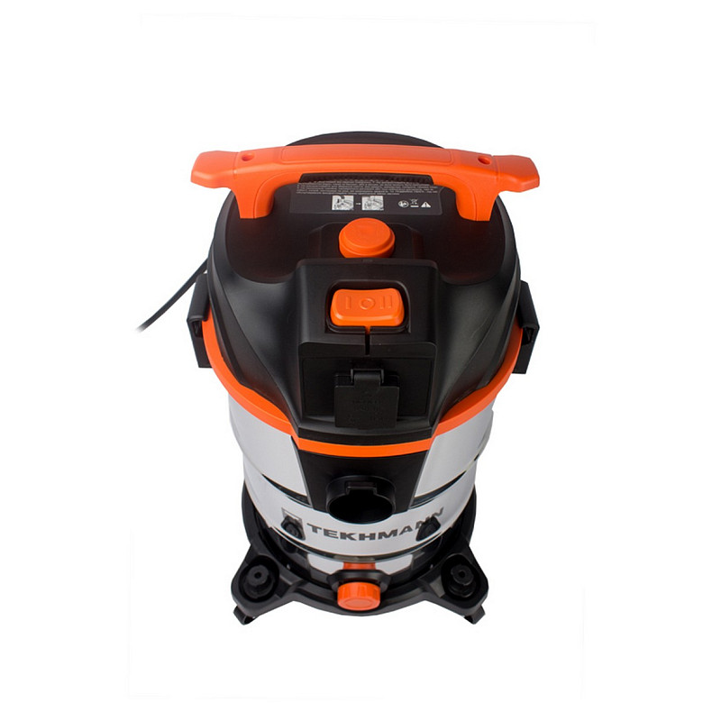 Пылесос профессиональный Tekhmann TVC-1430 M, 1300Вт, 200мБар, контейнер 30л, 7.8кг
