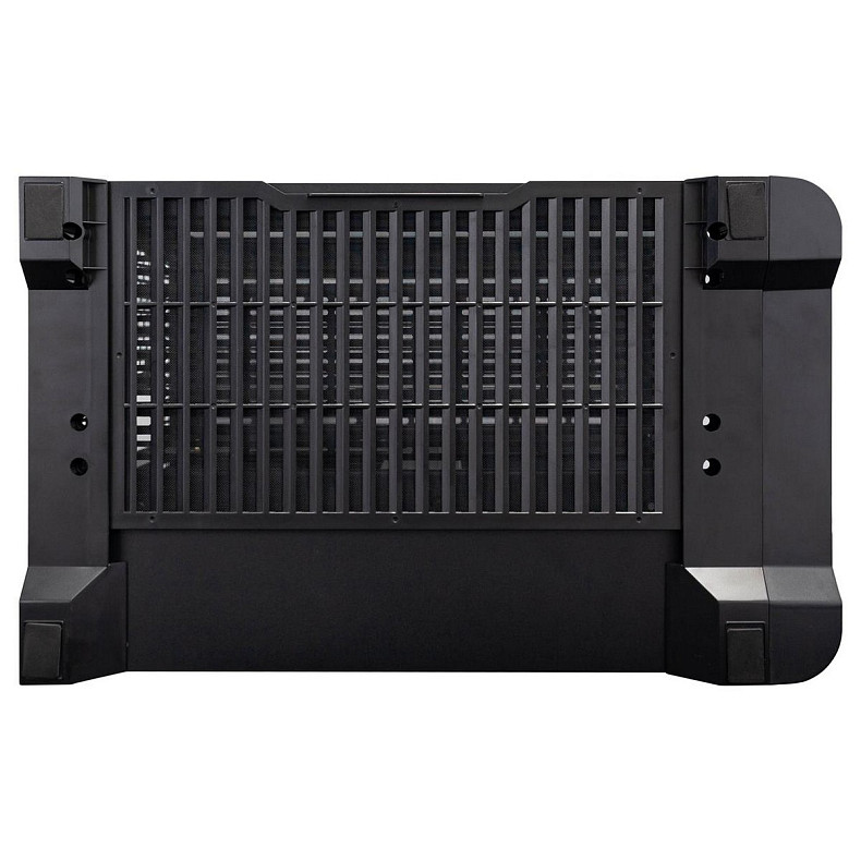 Корпус 1stPlayer UV6-BK-2FC7R-1FC7 Black без БП