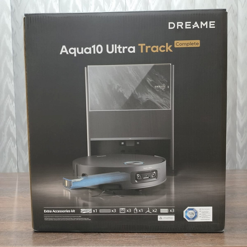 Робот-пылесос моющий Dreame Aqua 10 Ultra Track Complete Black  --  Уценка