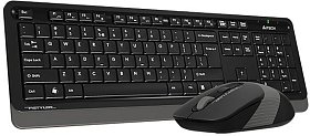 Комплект (Клавіатура, Миша) бездротовий A4Tech FG1010 Black/Grey USB