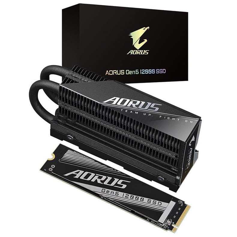 Накопитель SSD GIGABYTE AORUS G5 M.2 NVME 2TB 12000 AG512K2TB