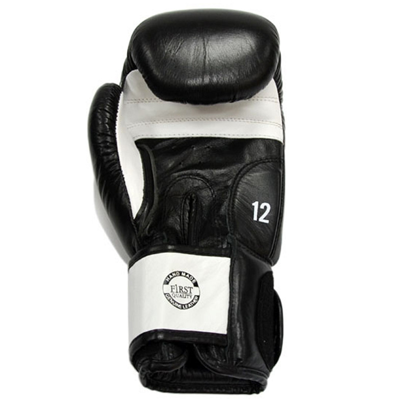 Перчатки боксерские THOR SPARRING 16oz /PU /черно-белые