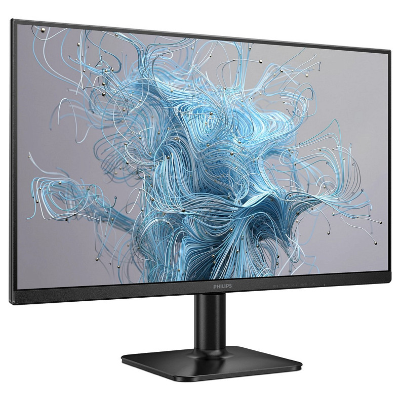 Монітор 23.8" Philips 24E2N1100LB, VA, 100 Гц, VGA, HDMI, чорний