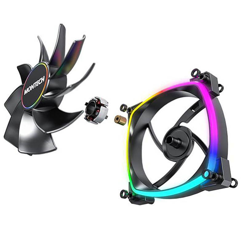 Вентилятор для корпуса Montech RX140 PWM BLACK