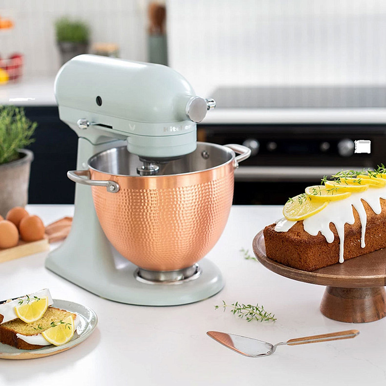 Кухонний комбайн KitchenAid Artisan 4,8 л 5KSM180LEELB з відкидним блоком Blossom