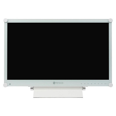 TFT 23.6" Neovo MX-24, стекло NeoV™, D-Sub, DVI-D, HDMI, DP, 24/7, металлический, колонки, белый