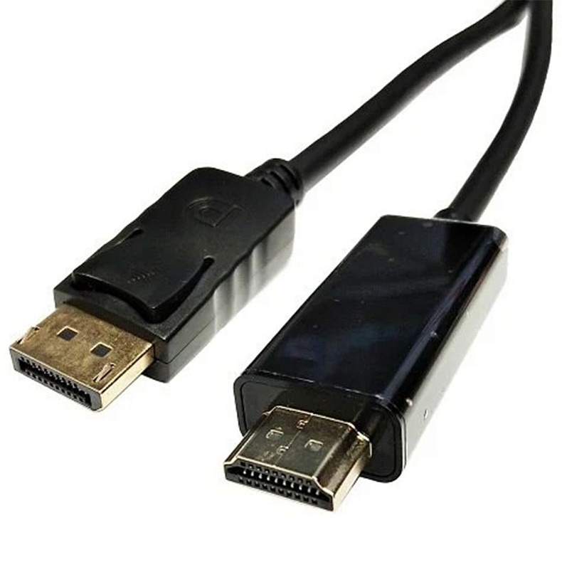 Кабель DisplayPort M-HDMI M 1.8м, 4K 60Hz