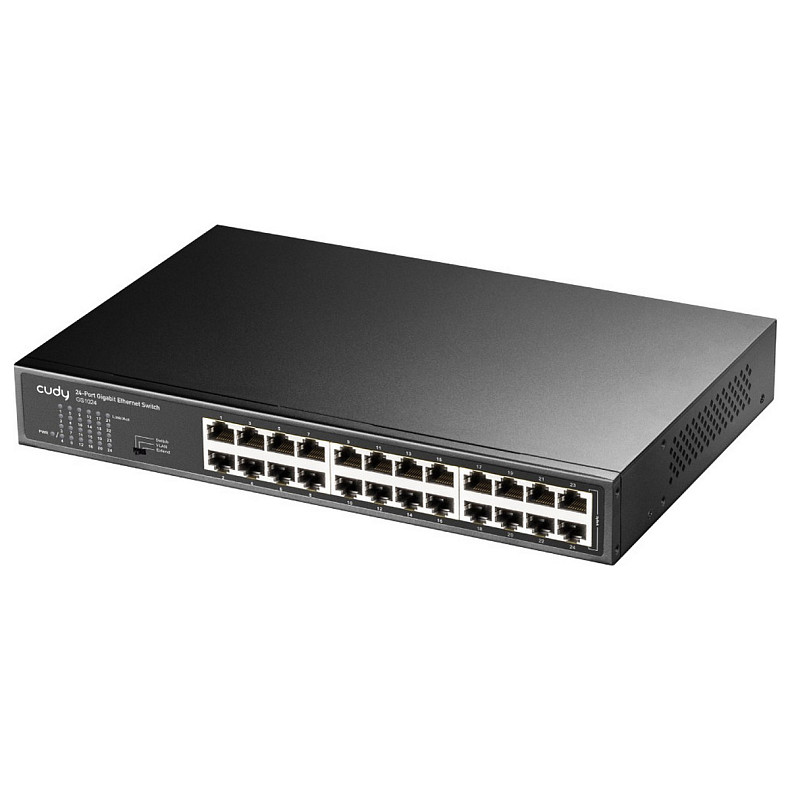 Коммутатор Cudy GS1024, 24 портовый Gigabit Metal Switch
