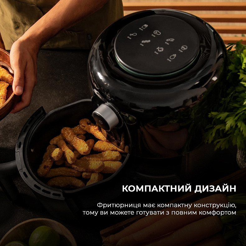 Мультипечь (аэрогриль-фритюрница) CECOTEC Cecofry Pixel 2500