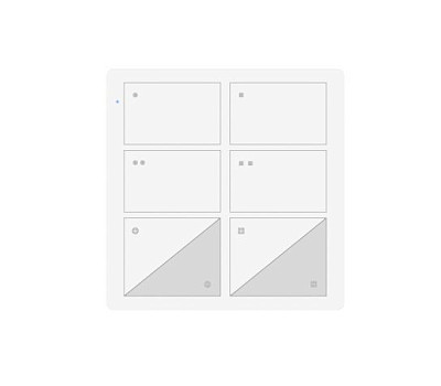 Розумна кнопка Orvibo Zigbee 3V, біла (CR11S8UZ)