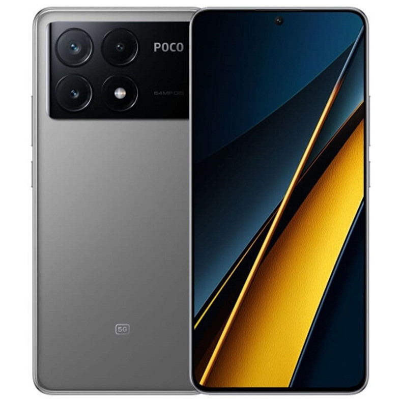 Смартфон Xiaomi Poco X6 Pro 5G 8/256GB Dual Sim Grey EU_