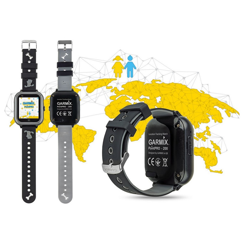 Детские смарт-часы Garmix PointPRO-200 4G/GPS/WiFi Black
