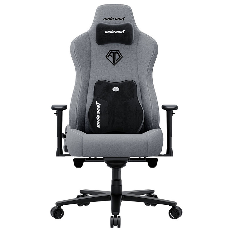Крісло ігрове Anda Seat Novis Plus Fabric Grey Size XL