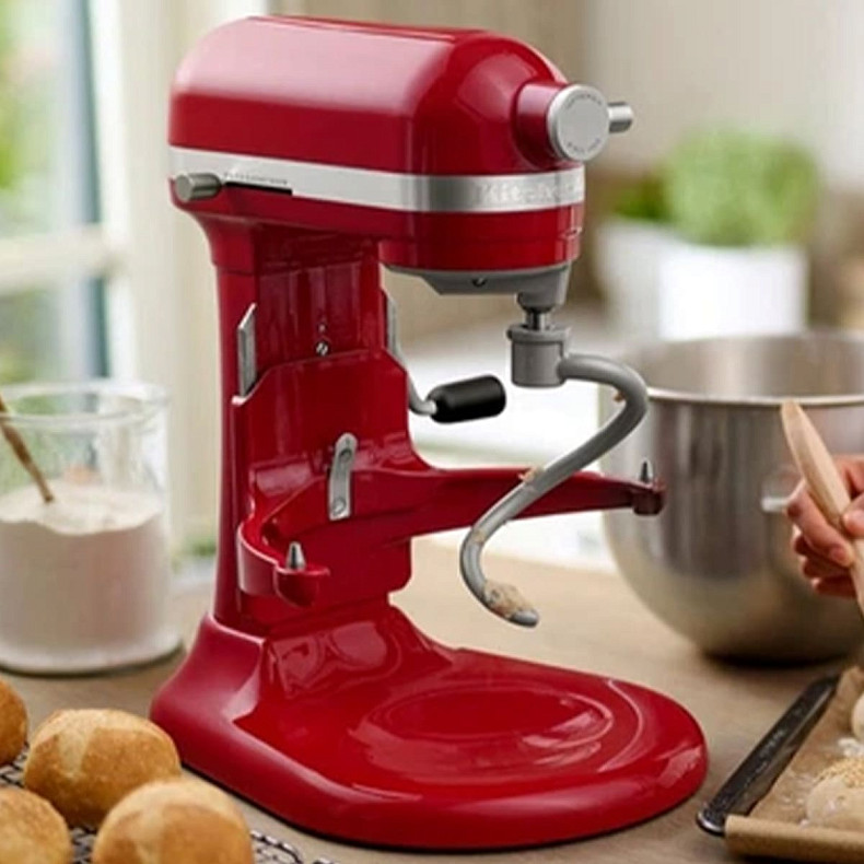 Кухонний комбайн KitchenAid Artisan 5,6 л 5KSM60SPXEER з підйомною чашею, червоний