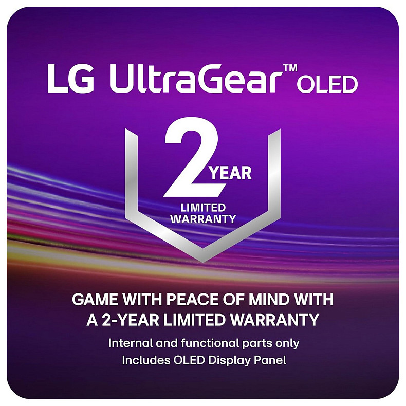 Монітор LG 27" 27GS95QE-B 2xHDMI, DP, USB, Audio, OLED, 2560x1440, 240Hz, 0.03ms, DCI-P3 98.5%, G-SY
