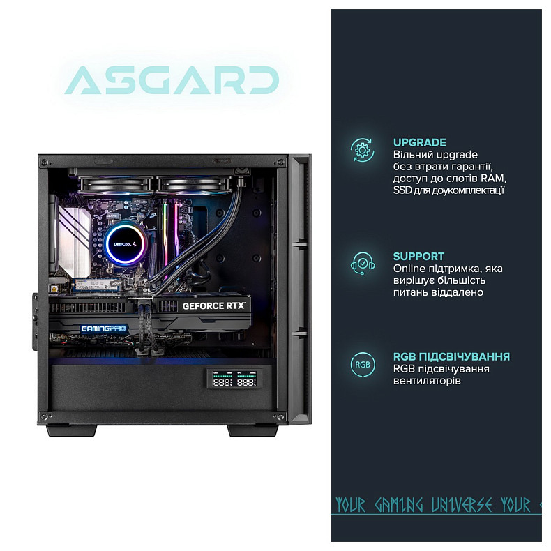 Персональный компьютер ASGARD (A78X3D.32.S10.57T.5551)