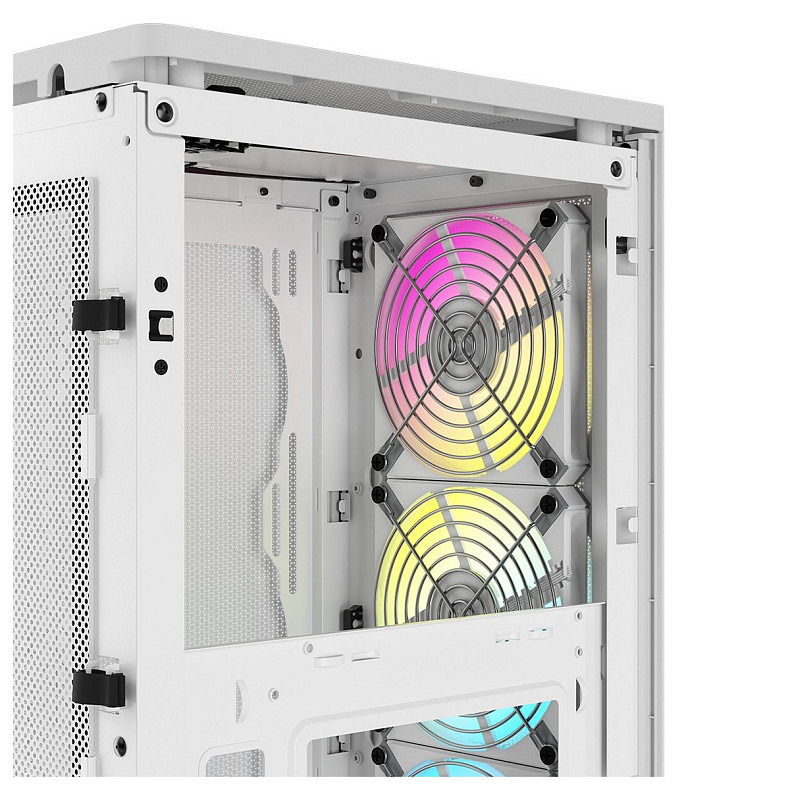 Корпус Corsair 2000D RGB Airflow White (CC-9011247-WW) без БП