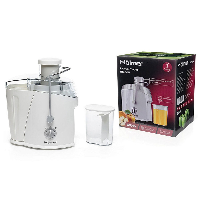 Соковыжималка Holmer HJE-36W