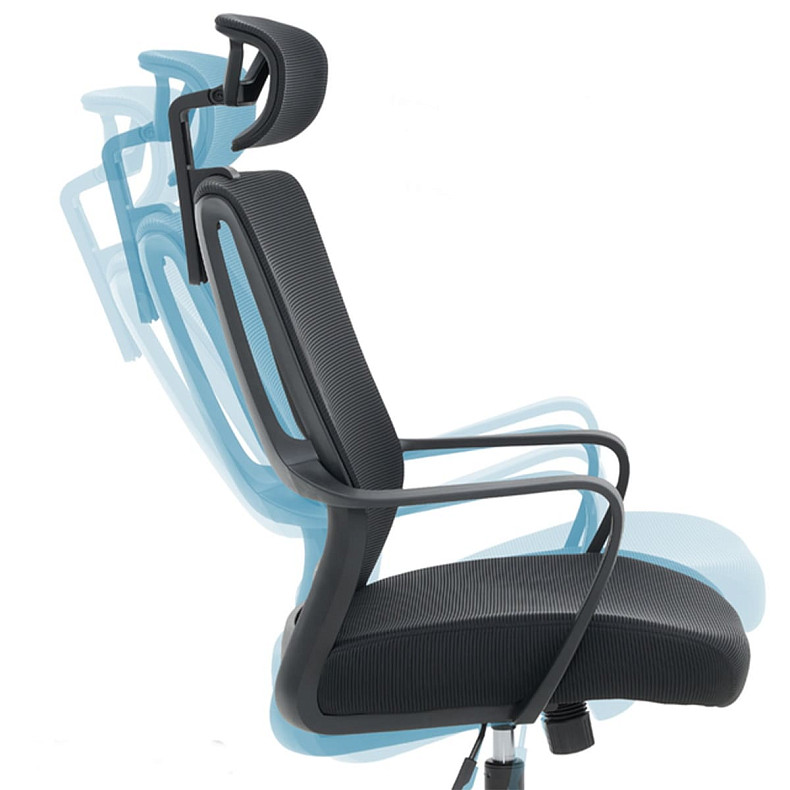 Крісло офісне OfficePro Harmony OC310-B-B-B